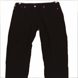 Polo Jeans by Ralph Lauren Black Corduroy Size 8